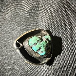 Navajo ring Turquoise band size 6.0 sterling silver